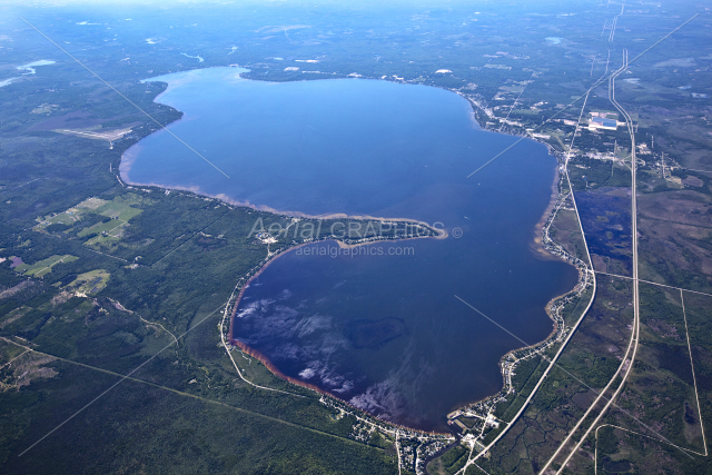 Houghton Lake (Looking South) in Roscommon County, Michigan